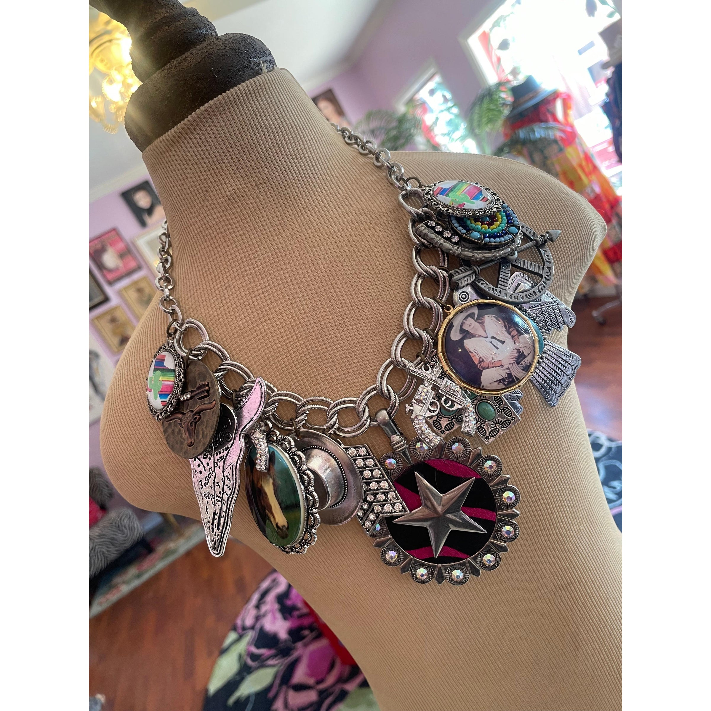 Cowgirl Cool Necklace-Womens-Eclectic-Boutique-Clothing-for-Women-Online-Hippie-Clothes-Shop