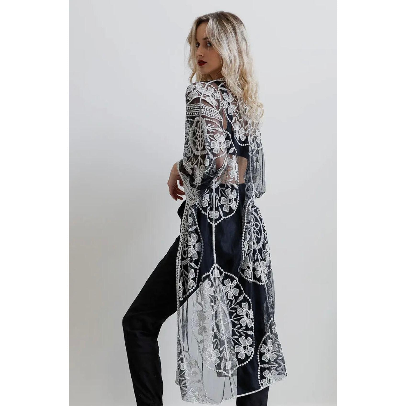 Dominique Duster-Womens-Eclectic-Boutique-Clothing-for-Women-Online-Hippie-Clothes-Shop