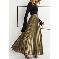 Gold Struck Metallic Skirt-Womens-Eclectic-Boutique-Clothing-for-Women-Online-Hippie-Clothes-Shop