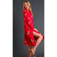 Jungle Red Dress-Womens-Eclectic-Boutique-Clothing-for-Women-Online-Hippie-Clothes-Shop