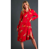 Jungle Red Dress-Womens-Eclectic-Boutique-Clothing-for-Women-Online-Hippie-Clothes-Shop