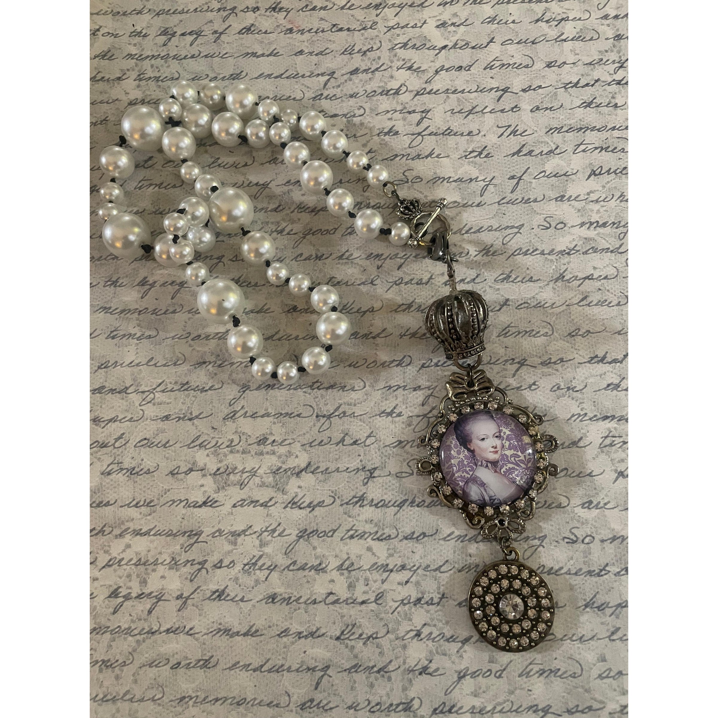 Marie Antoinette Necklace-Womens-Eclectic-Boutique-Clothing-for-Women-Online-Hippie-Clothes-Shop