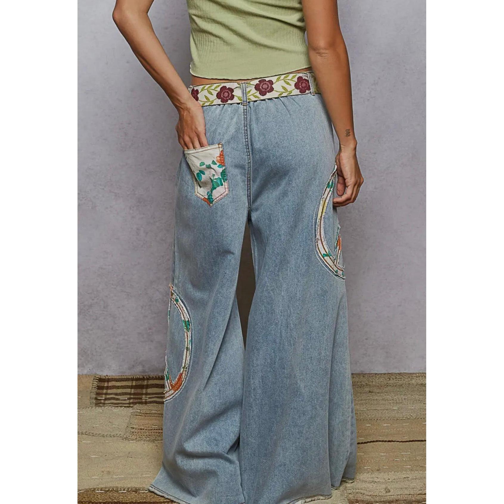 Peace Jeans-Womens-Eclectic-Boutique-Clothing-for-Women-Online-Hippie-Clothes-Shop