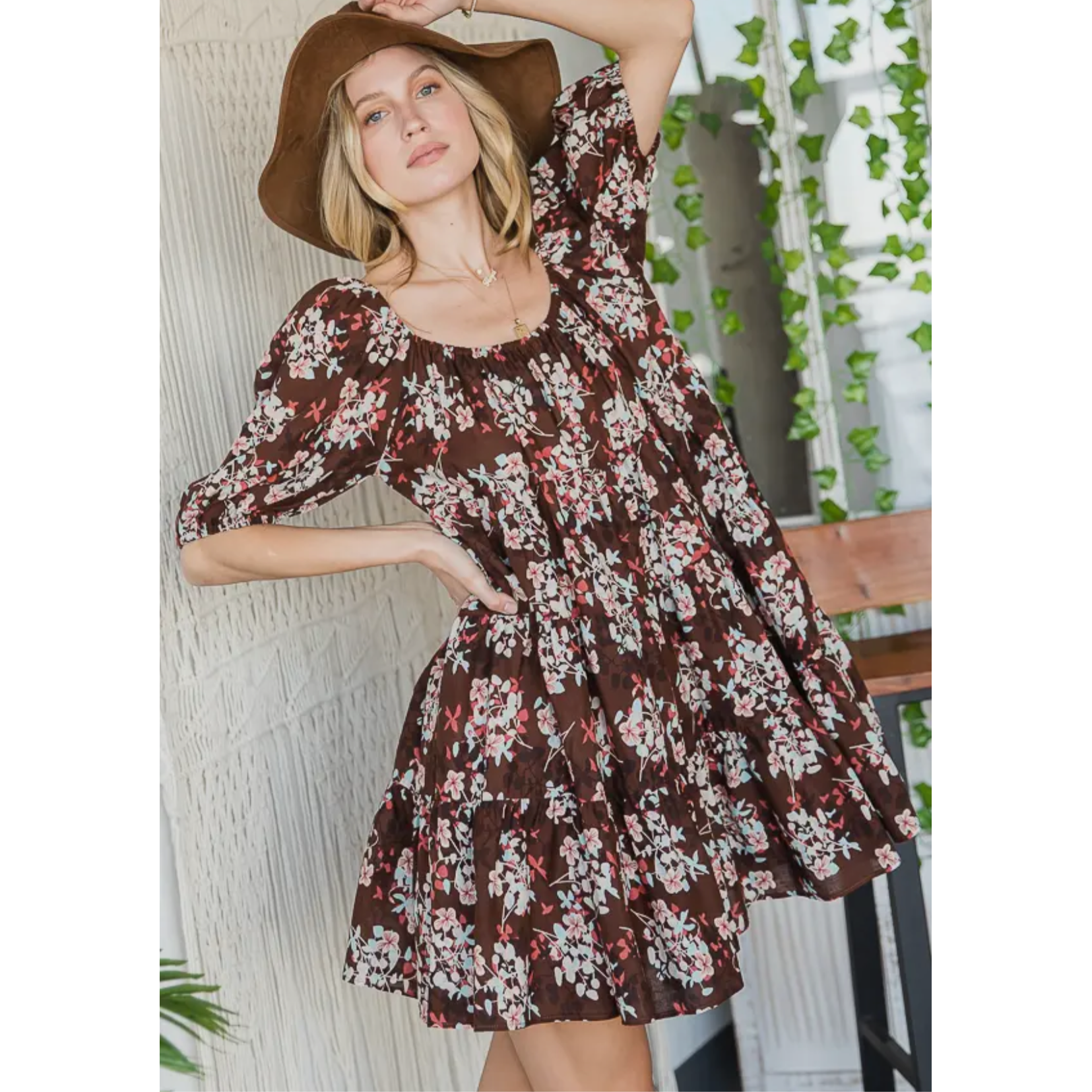 Pocketful of Posies Dress-Womens-Eclectic-Boutique-Clothing-for-Women-Online-Hippie-Clothes-Shop