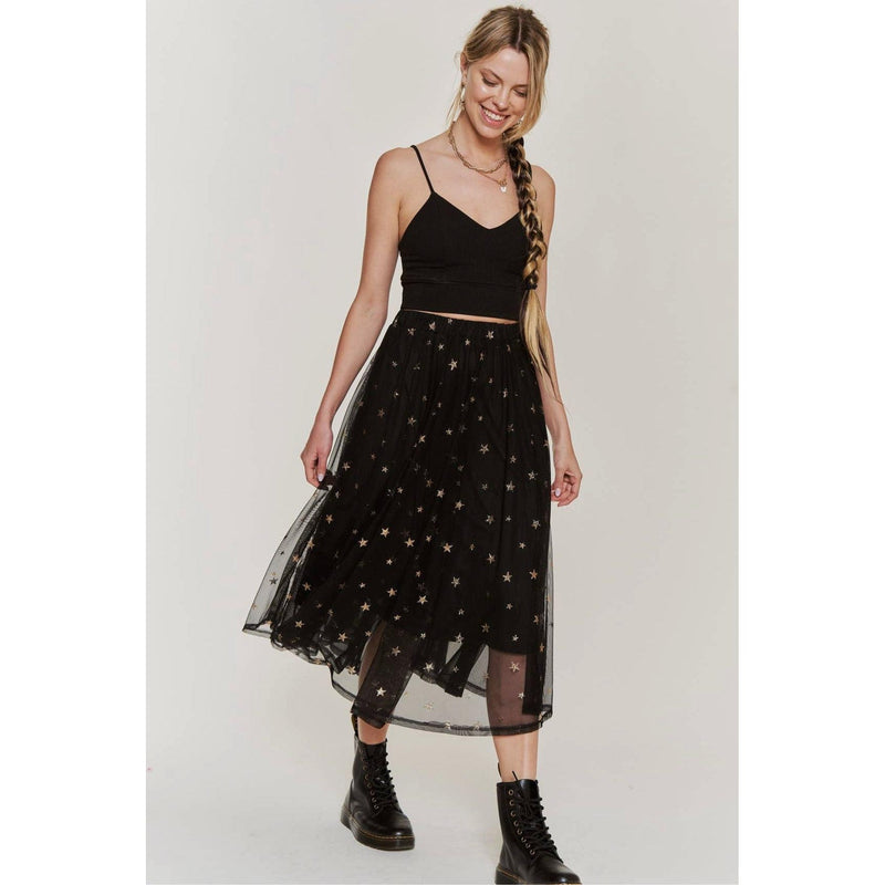 Stardust Tulle Skirt-Womens-Eclectic-Boutique-Clothing-for-Women-Online-Hippie-Clothes-Shop