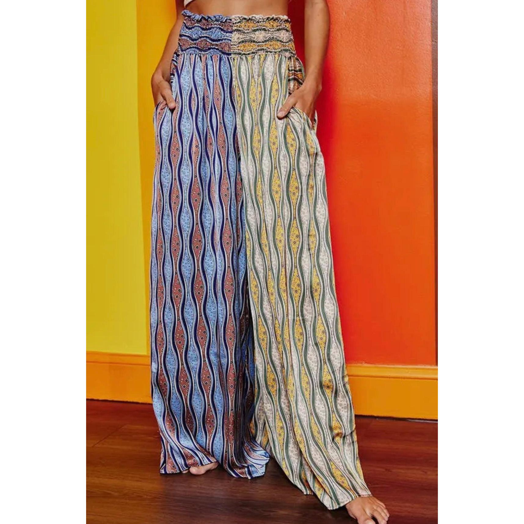 Tiny Bubbles Pants-Womens-Eclectic-Boutique-Clothing-for-Women-Online-Hippie-Clothes-Shop