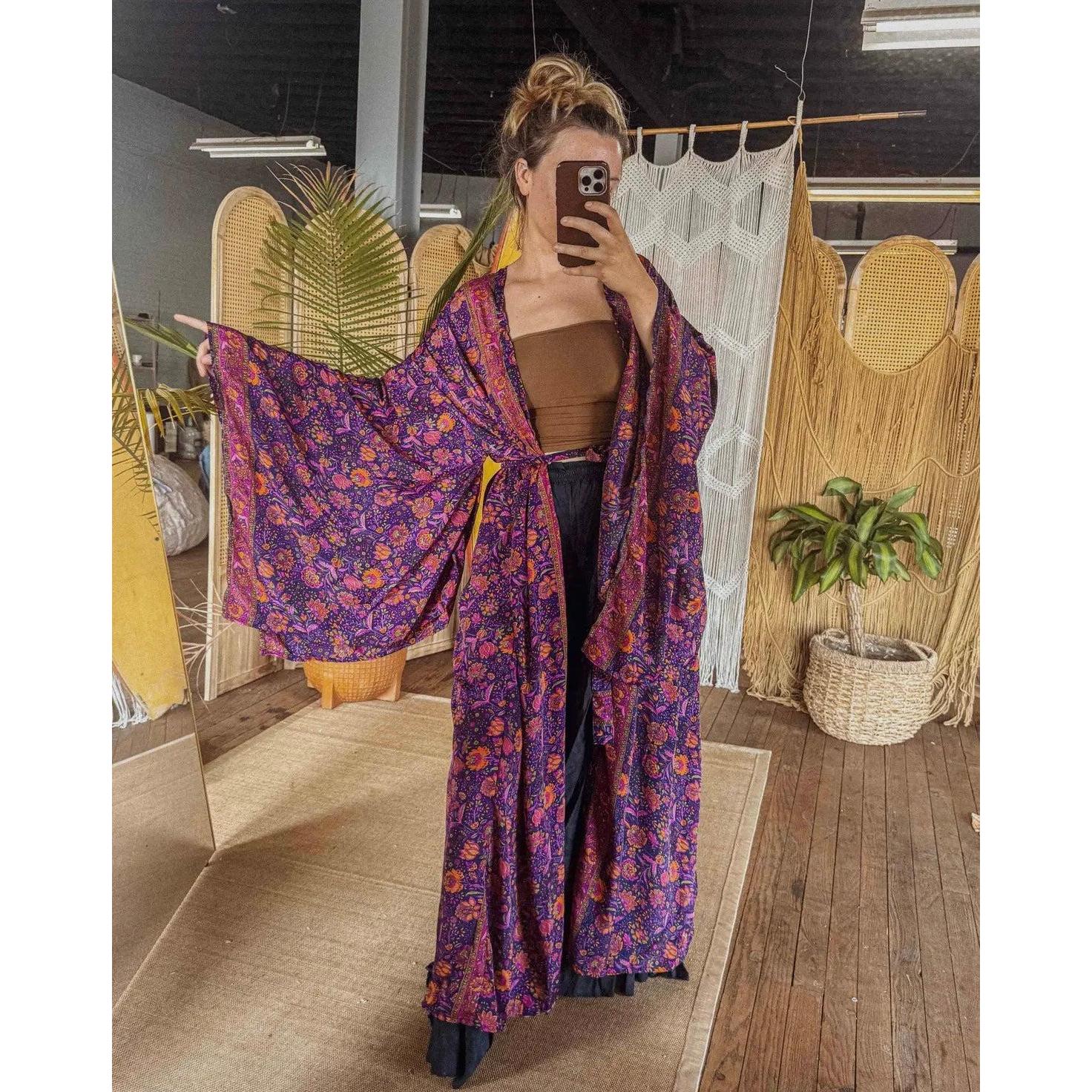 Woodstock Kimono-Purple – Savannah Hoffman Designs