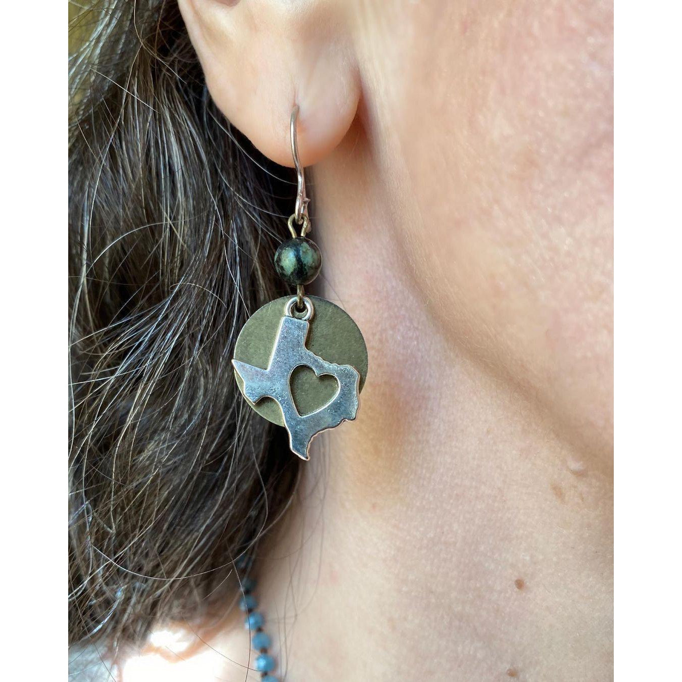 Heart of Texas Earrings-Womens-Eclectic-Boutique-Clothing-for-Women-Online-Hippie-Clothes-Shop