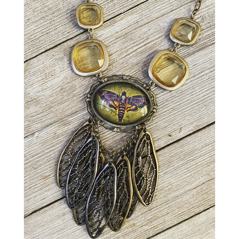 On the Wings of Love Necklace-Womens-Eclectic-Boutique-Clothing-for-Women-Online-Hippie-Clothes-Shop