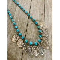 11 Saint Medals Necklace-Womens-Eclectic-Boutique-Clothing-for-Women-Online-Hippie-Clothes-Shop