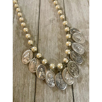 11 Saint Medals Necklace-Womens-Eclectic-Boutique-Clothing-for-Women-Online-Hippie-Clothes-Shop