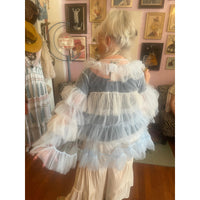 Baby Blue Skies Tulle Jacket-Womens-Eclectic-Boutique-Clothing-for-Women-Online-Hippie-Clothes-Shop