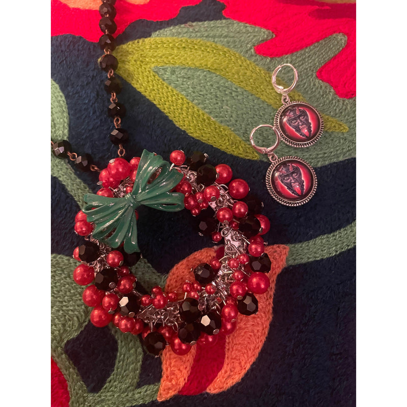 Beaded Wreath Necklace-Womens-Eclectic-Boutique-Clothing-for-Women-Online-Hippie-Clothes-Shop