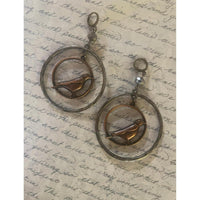 Bird Hoop Earrings-Womens-Eclectic-Boutique-Clothing-for-Women-Online-Hippie-Clothes-Shop