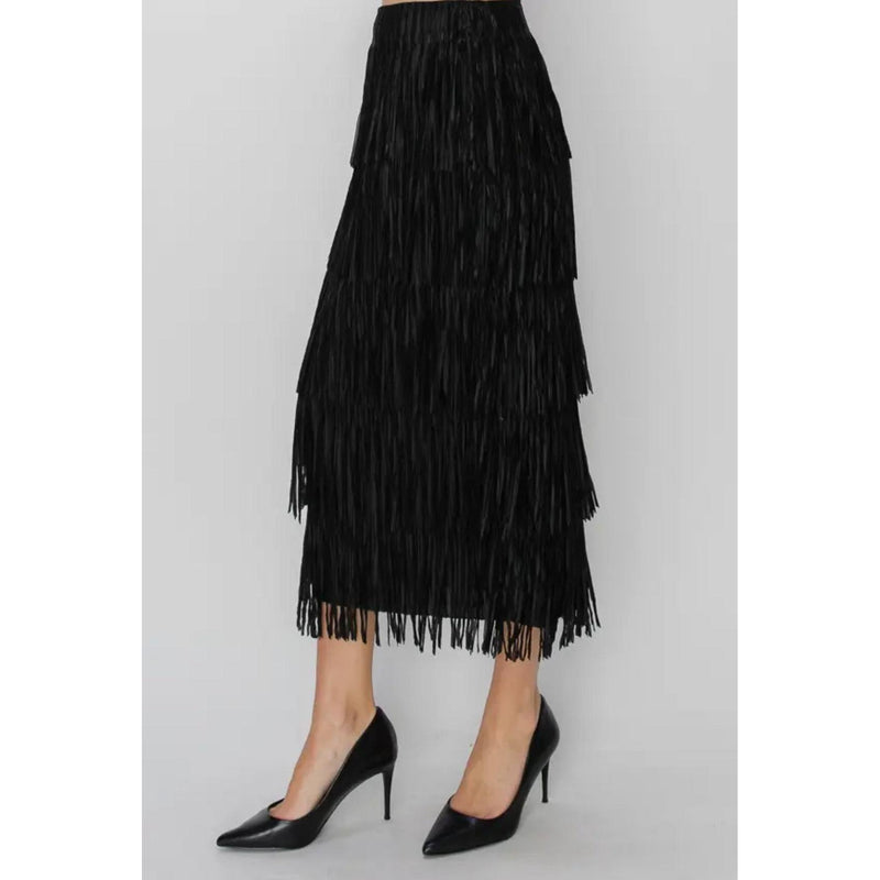 Black Magic Fringe Skirt/Dress-Womens-Eclectic-Boutique-Clothing-for-Women-Online-Hippie-Clothes-Shop