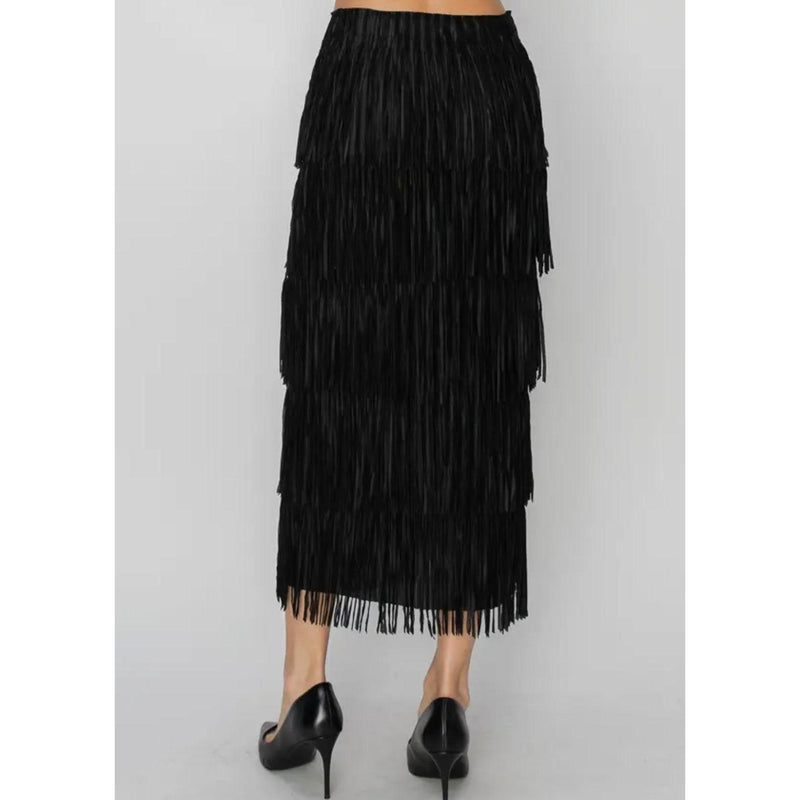Black Magic Fringe Skirt/Dress-Womens-Eclectic-Boutique-Clothing-for-Women-Online-Hippie-Clothes-Shop