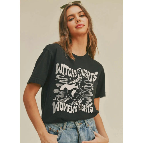 Black Witchy Nights Shirt-Womens-Eclectic-Boutique-Clothing-for-Women-Online-Hippie-Clothes-Shop