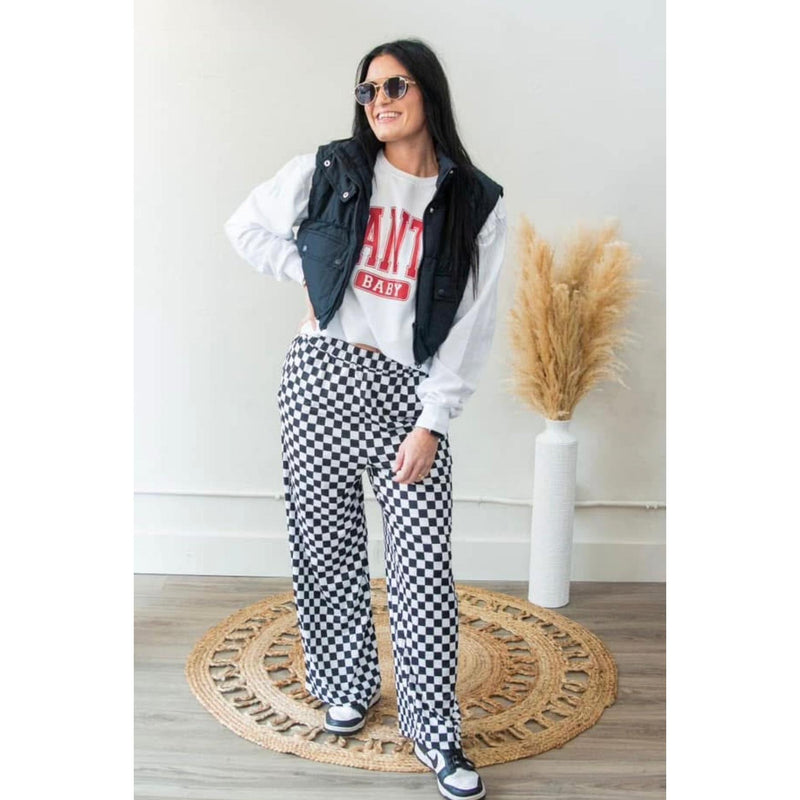 Checkerboard Pants-Womens-Eclectic-Boutique-Clothing-for-Women-Online-Hippie-Clothes-Shop