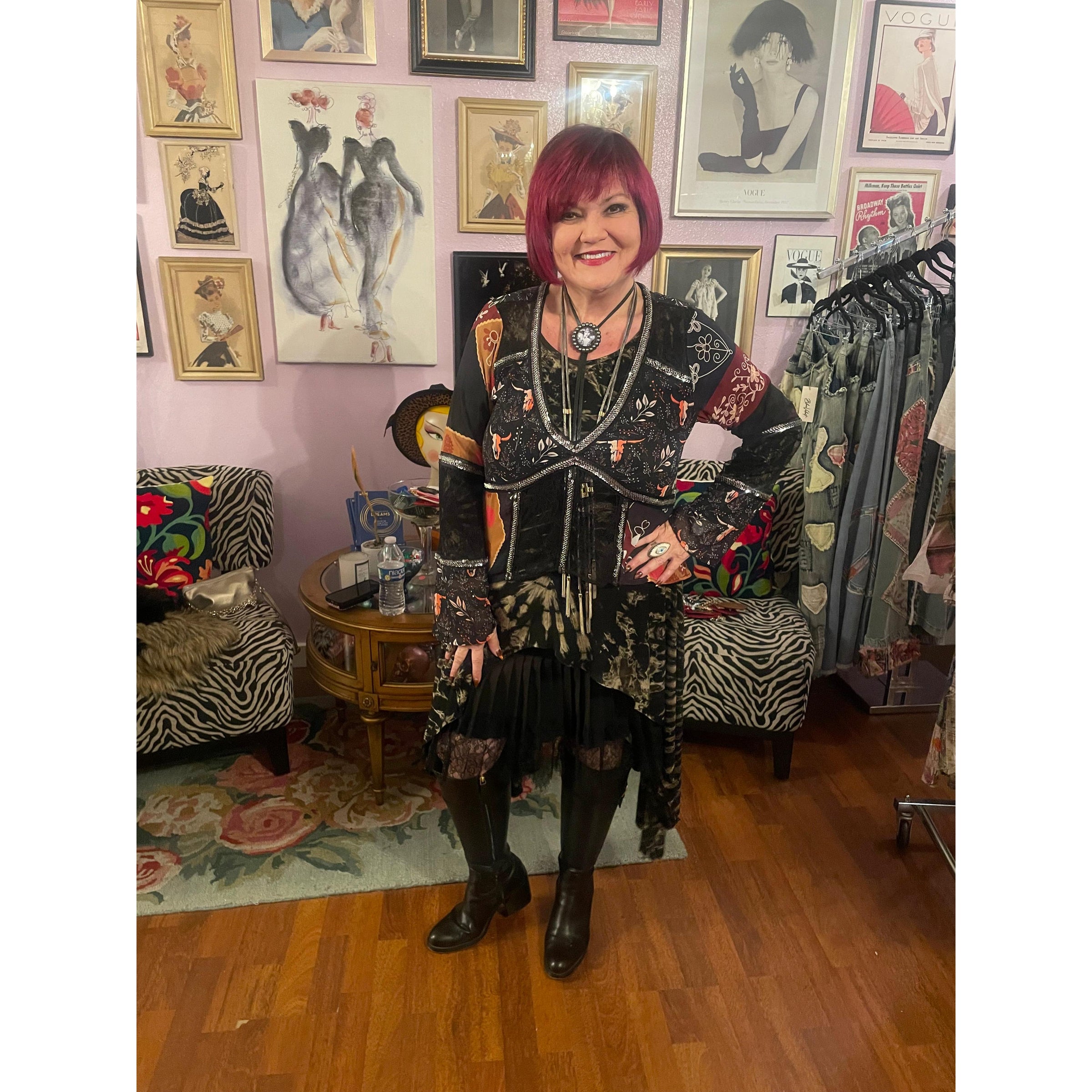 Cowgirl Cool Top-Womens-Eclectic-Boutique-Clothing-for-Women-Online-Hippie-Clothes-Shop