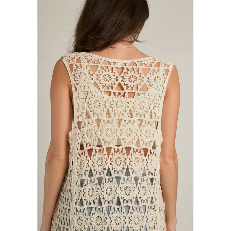 Daisy Jones Crochet Vest-Womens-Eclectic-Boutique-Clothing-for-Women-Online-Hippie-Clothes-Shop