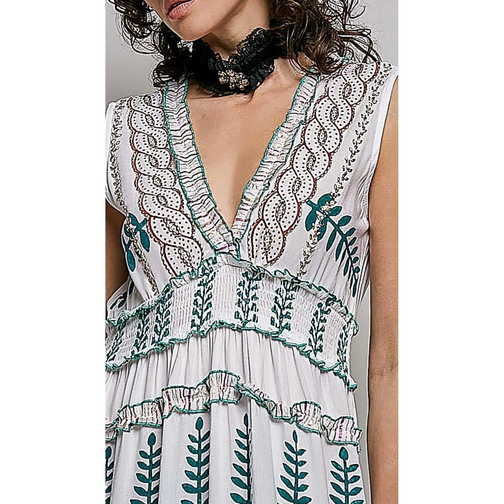 Fern Fantasy Maxi Dress-Womens-Eclectic-Boutique-Clothing-for-Women-Online-Hippie-Clothes-Shop