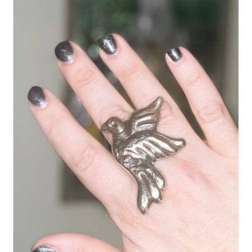 Fly High Bird Ring-Womens-Eclectic-Boutique-Clothing-for-Women-Online-Hippie-Clothes-Shop