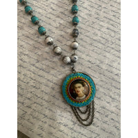 Frida Kahlo Necklace-Womens-Eclectic-Boutique-Clothing-for-Women-Online-Hippie-Clothes-Shop
