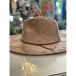 Gold Marbled Wide Brim Hat-Womens-Eclectic-Boutique-Clothing-for-Women-Online-Hippie-Clothes-Shop