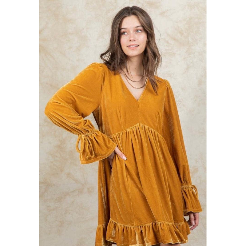 Gold Rush Dress/Tunic-Womens-Eclectic-Boutique-Clothing-for-Women-Online-Hippie-Clothes-Shop