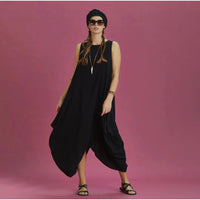 Goth Godess Maxi Tunic/Dress-Womens-Eclectic-Boutique-Clothing-for-Women-Online-Hippie-Clothes-Shop