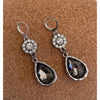 Gray Teardrop Earrings-Womens-Eclectic-Boutique-Clothing-for-Women-Online-Hippie-Clothes-Shop