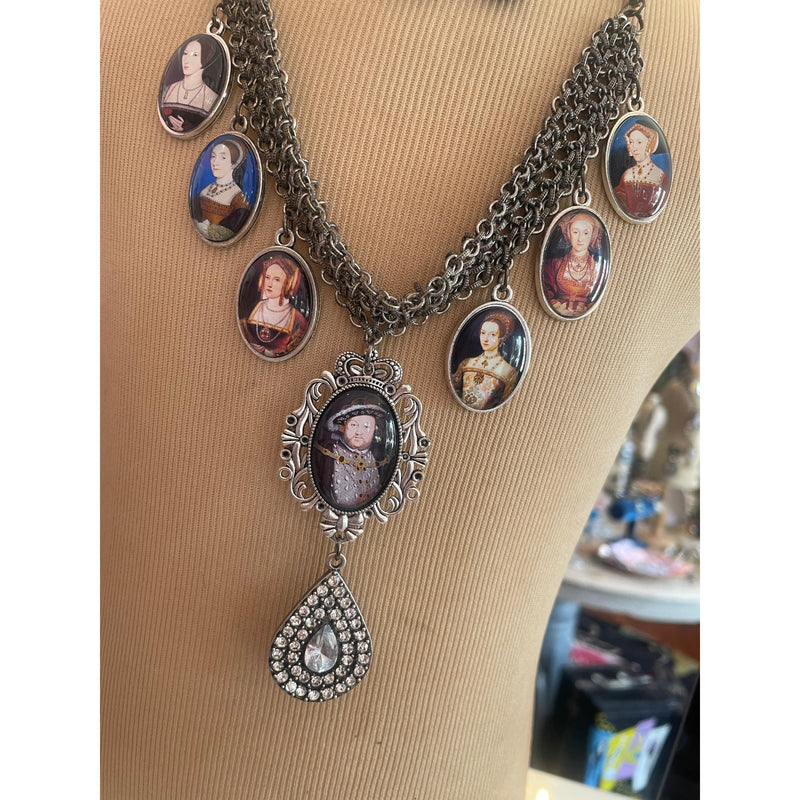 Henry VIII & His Wives Necklace-Womens-Eclectic-Boutique-Clothing-for-Women-Online-Hippie-Clothes-Shop