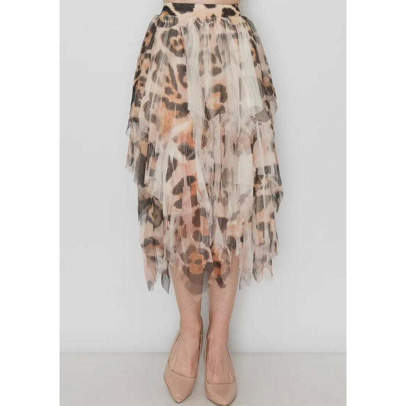 Jungle Queen Tulle Skirt-Womens-Eclectic-Boutique-Clothing-for-Women-Online-Hippie-Clothes-Shop