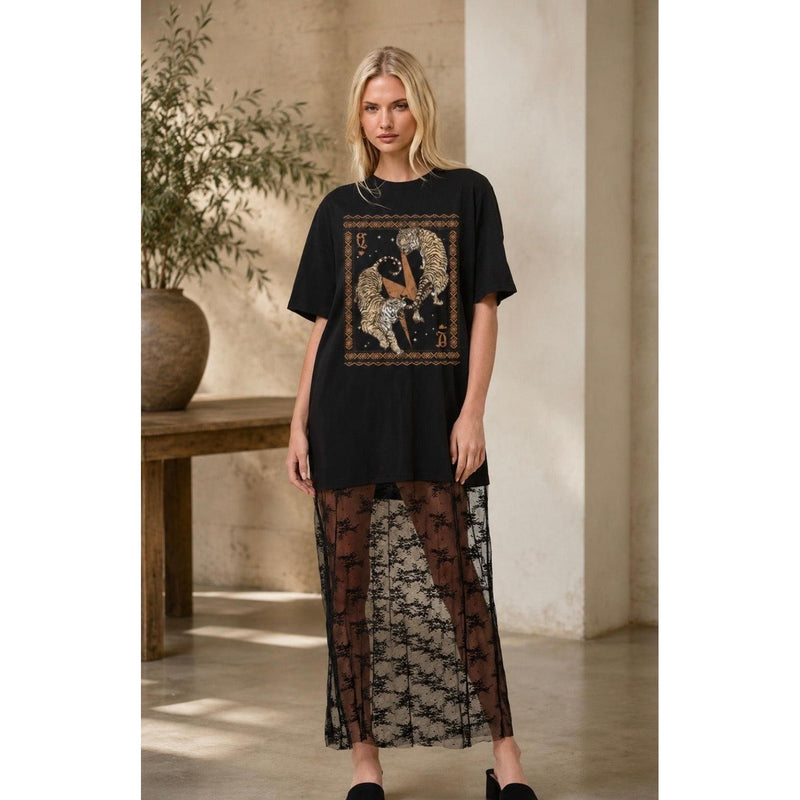Lace Tiger Tee-Womens-Eclectic-Boutique-Clothing-for-Women-Online-Hippie-Clothes-Shop