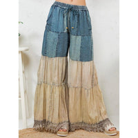 Magnolia Denim & Lace Bell Bottoms-Womens-Eclectic-Boutique-Clothing-for-Women-Online-Hippie-Clothes-Shop