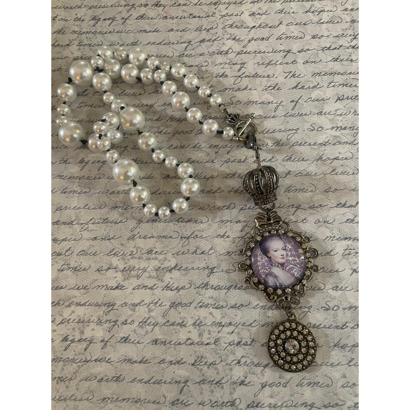 Marie Antoinette Necklace-Womens-Eclectic-Boutique-Clothing-for-Women-Online-Hippie-Clothes-Shop