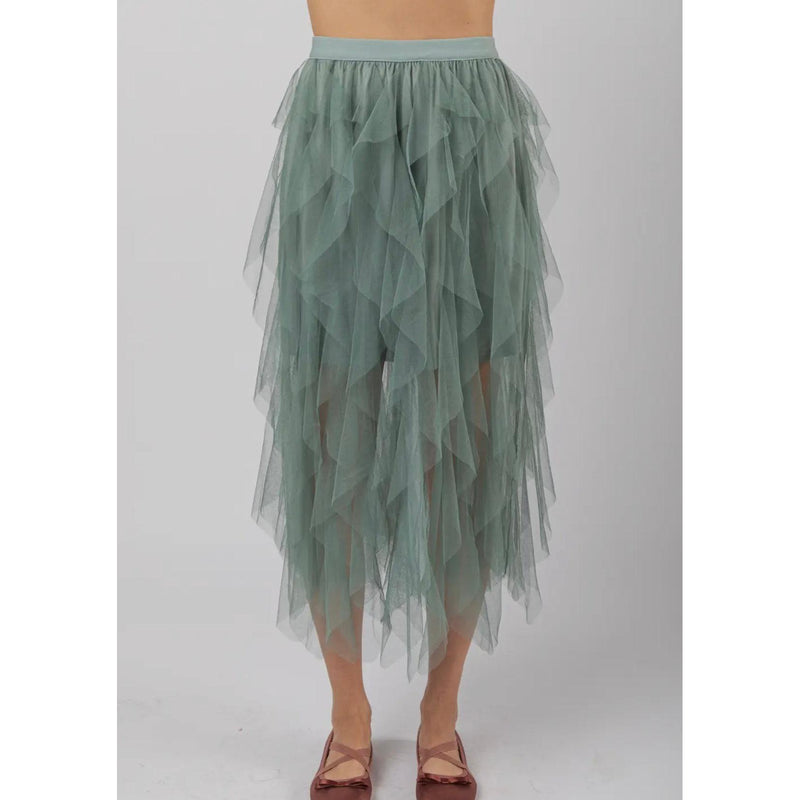 Mint Julep Tulle Skirt-Womens-Eclectic-Boutique-Clothing-for-Women-Online-Hippie-Clothes-Shop