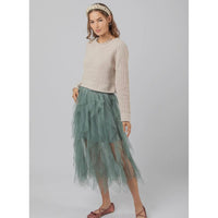 Mint Julep Tulle Skirt-Womens-Eclectic-Boutique-Clothing-for-Women-Online-Hippie-Clothes-Shop