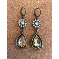 Mocha Teardrop Earrings-Womens-Eclectic-Boutique-Clothing-for-Women-Online-Hippie-Clothes-Shop