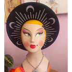 Moon Beams Wide Brim Hat-Womens-Eclectic-Boutique-Clothing-for-Women-Online-Hippie-Clothes-Shop
