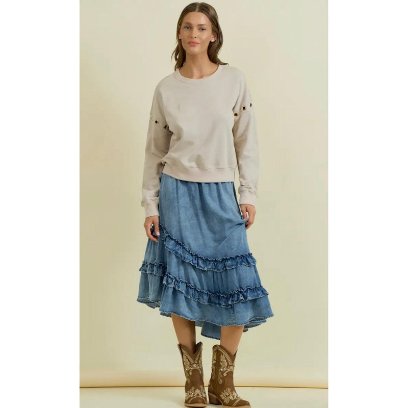 Moulin Rouge Denim Skirt-Womens-Eclectic-Boutique-Clothing-for-Women-Online-Hippie-Clothes-Shop