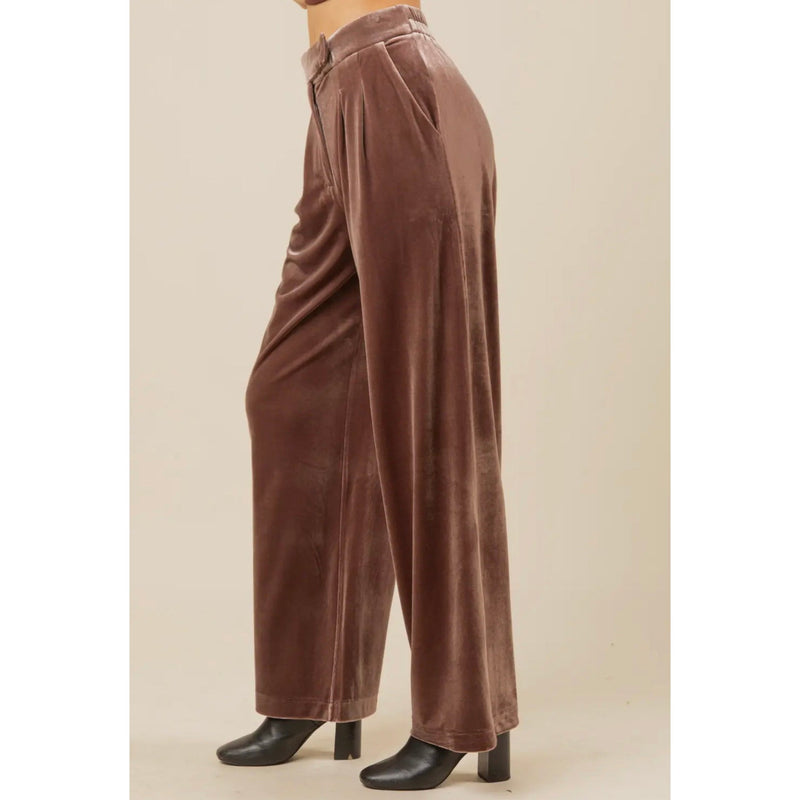 Murphy Brown Velvet Pants-Womens-Eclectic-Boutique-Clothing-for-Women-Online-Hippie-Clothes-Shop