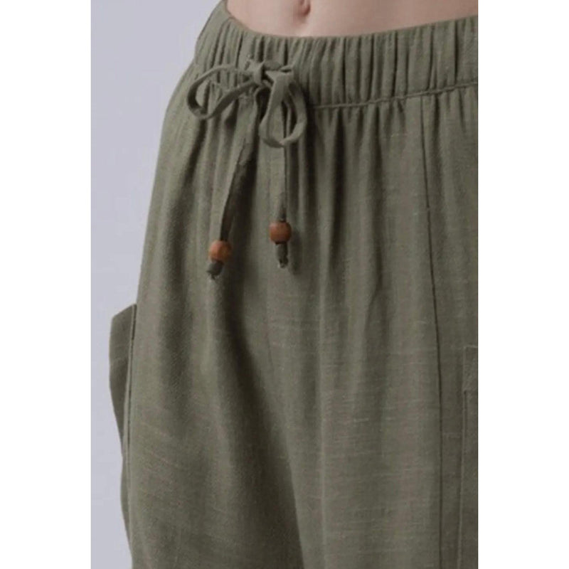 Olive Safari Pants-Womens-Eclectic-Boutique-Clothing-for-Women-Online-Hippie-Clothes-Shop