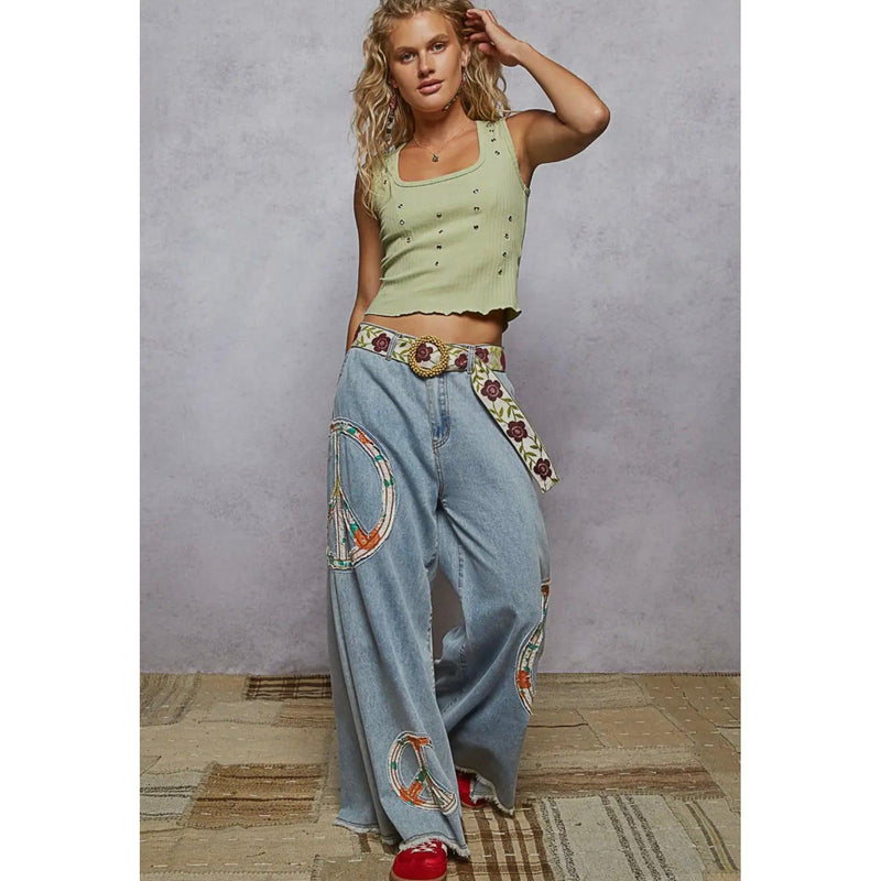 Peace Jeans-Womens-Eclectic-Boutique-Clothing-for-Women-Online-Hippie-Clothes-Shop