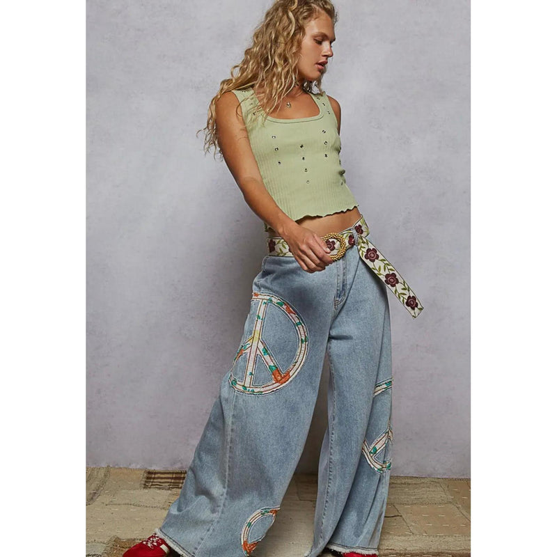Peace Jeans-Womens-Eclectic-Boutique-Clothing-for-Women-Online-Hippie-Clothes-Shop