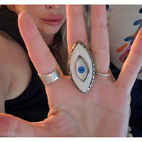 Protective Eye Ring-Womens-Eclectic-Boutique-Clothing-for-Women-Online-Hippie-Clothes-Shop