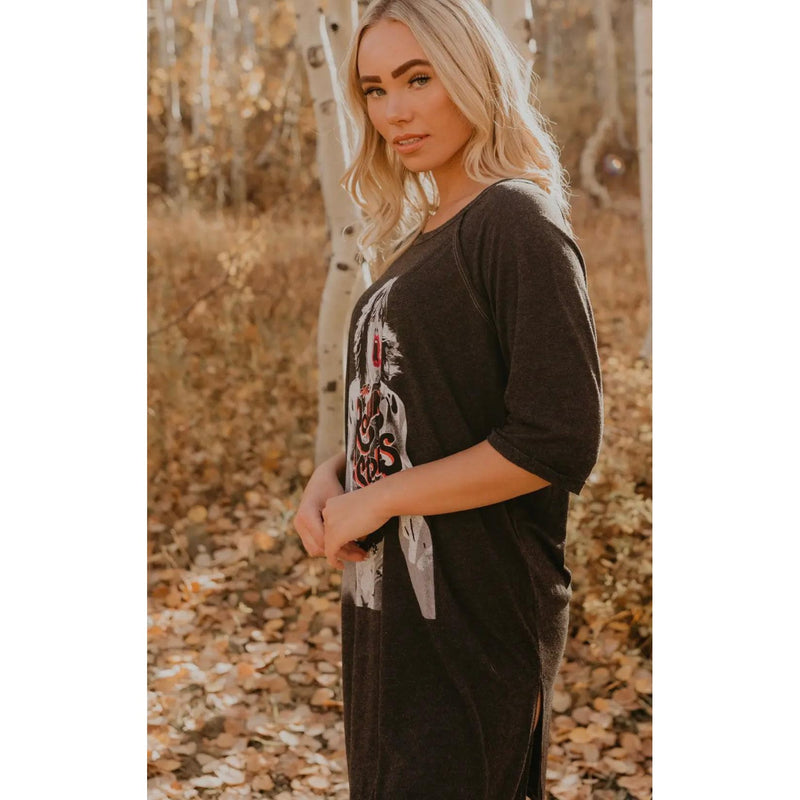 Rolling Stones Dress/Tunic-Womens-Eclectic-Boutique-Clothing-for-Women-Online-Hippie-Clothes-Shop
