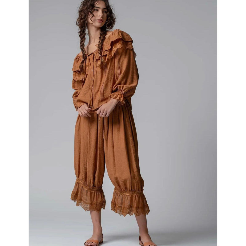 Romance Novel Pants-Womens-Eclectic-Boutique-Clothing-for-Women-Online-Hippie-Clothes-Shop