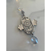 Saint Michael Earrings-Silver-Womens-Eclectic-Boutique-Clothing-for-Women-Online-Hippie-Clothes-Shop
