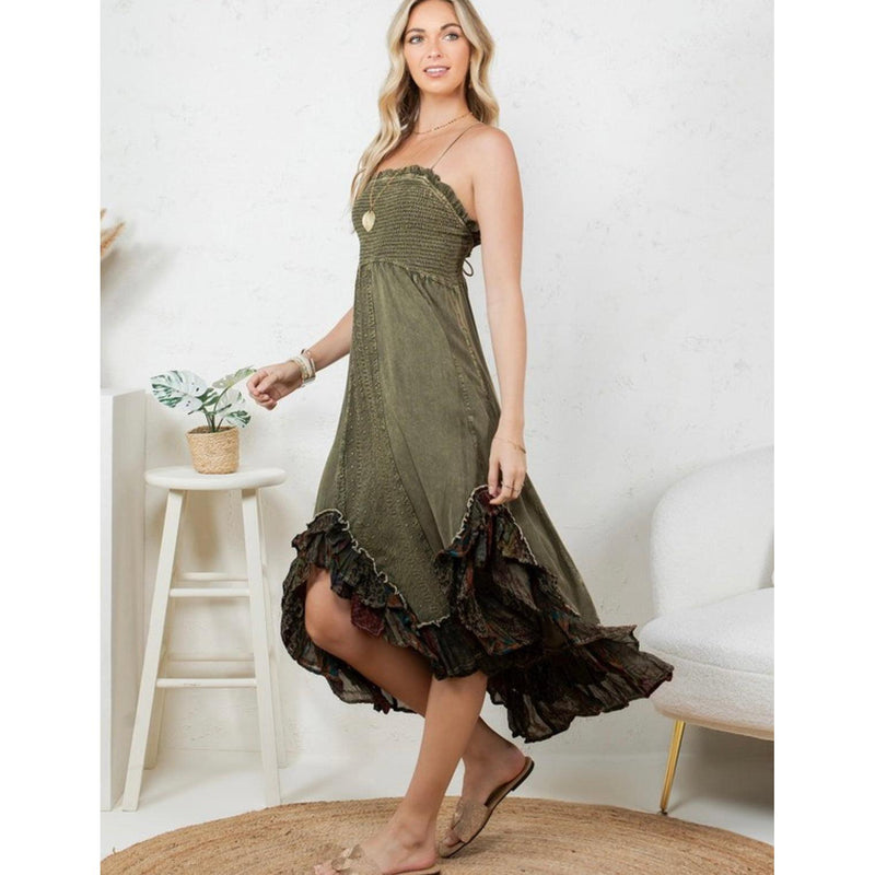 red and lace dress Summer Rose Gown Teuta Matoshi